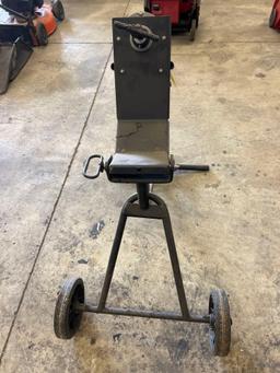 Portable Cement Mixer Stand with Motor