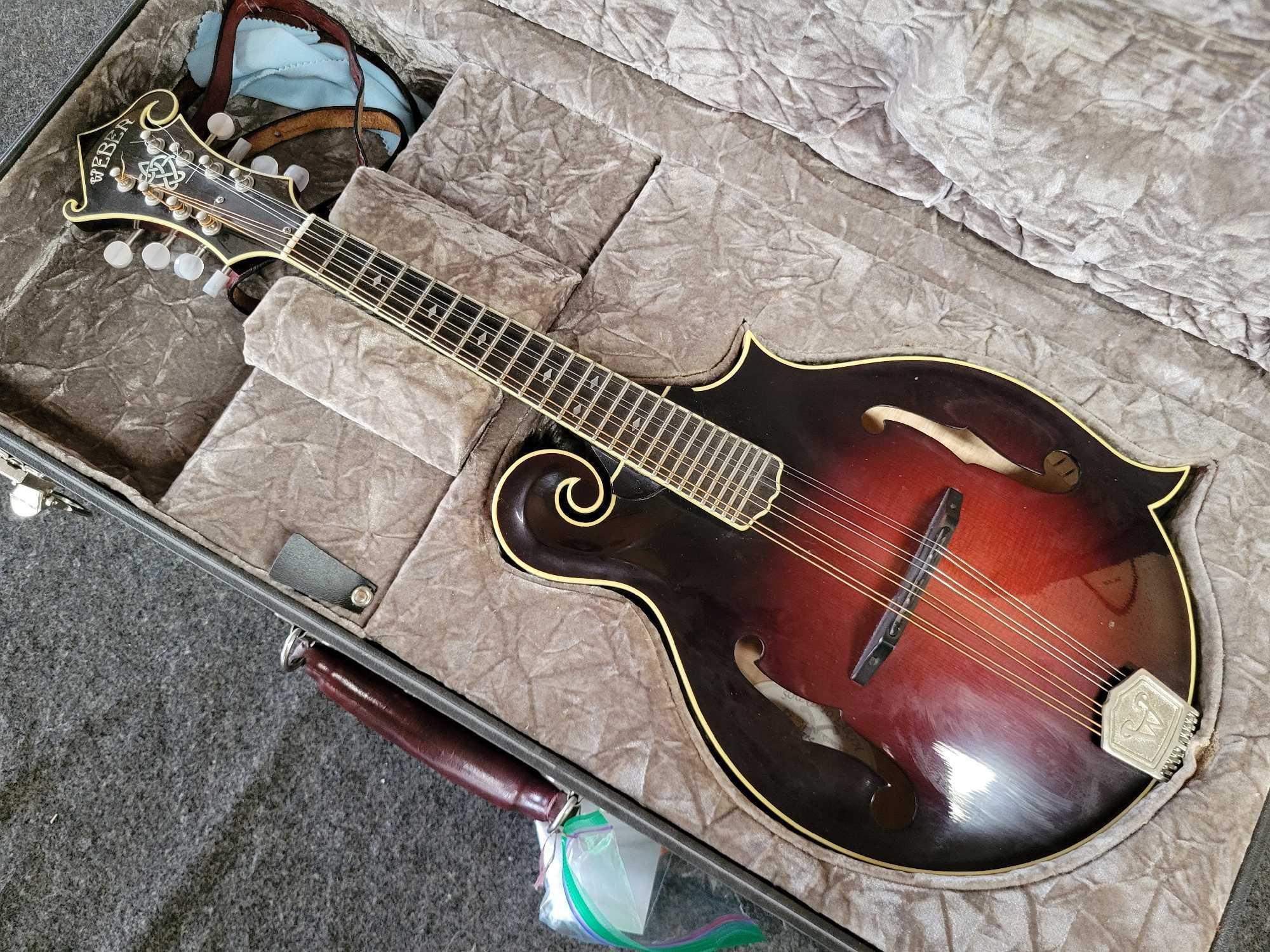 Weber Yellowstone Mandolin No. 3151007 with Case