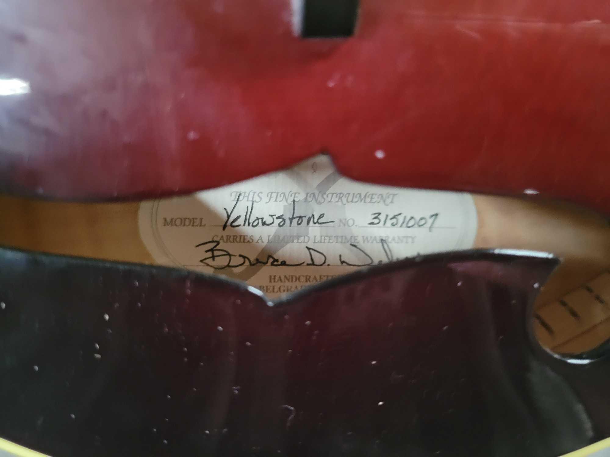 Weber Yellowstone Mandolin No. 3151007 with Case