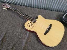 Godin Multiac Nylon Duet Ambiance Guitar SN: 19082147 with Case