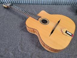 Dell Arte Angelo DeBarre Gypsy Jazz Guitar SN: 08041015 with Case