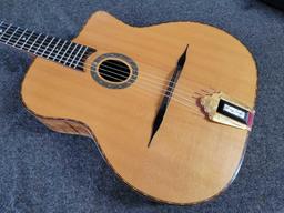 Dell Arte Angelo DeBarre Gypsy Jazz Guitar SN: 08041015 with Case