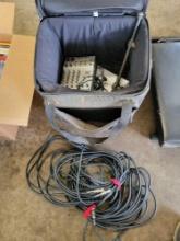 Case, Cords, Eurorack MC 602A, Phantom Power Adapter Cords, Case