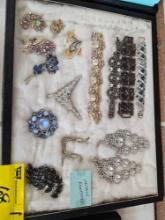 Vintage rhinestones jewelry