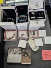 Genuine Pandora bracelets and charms