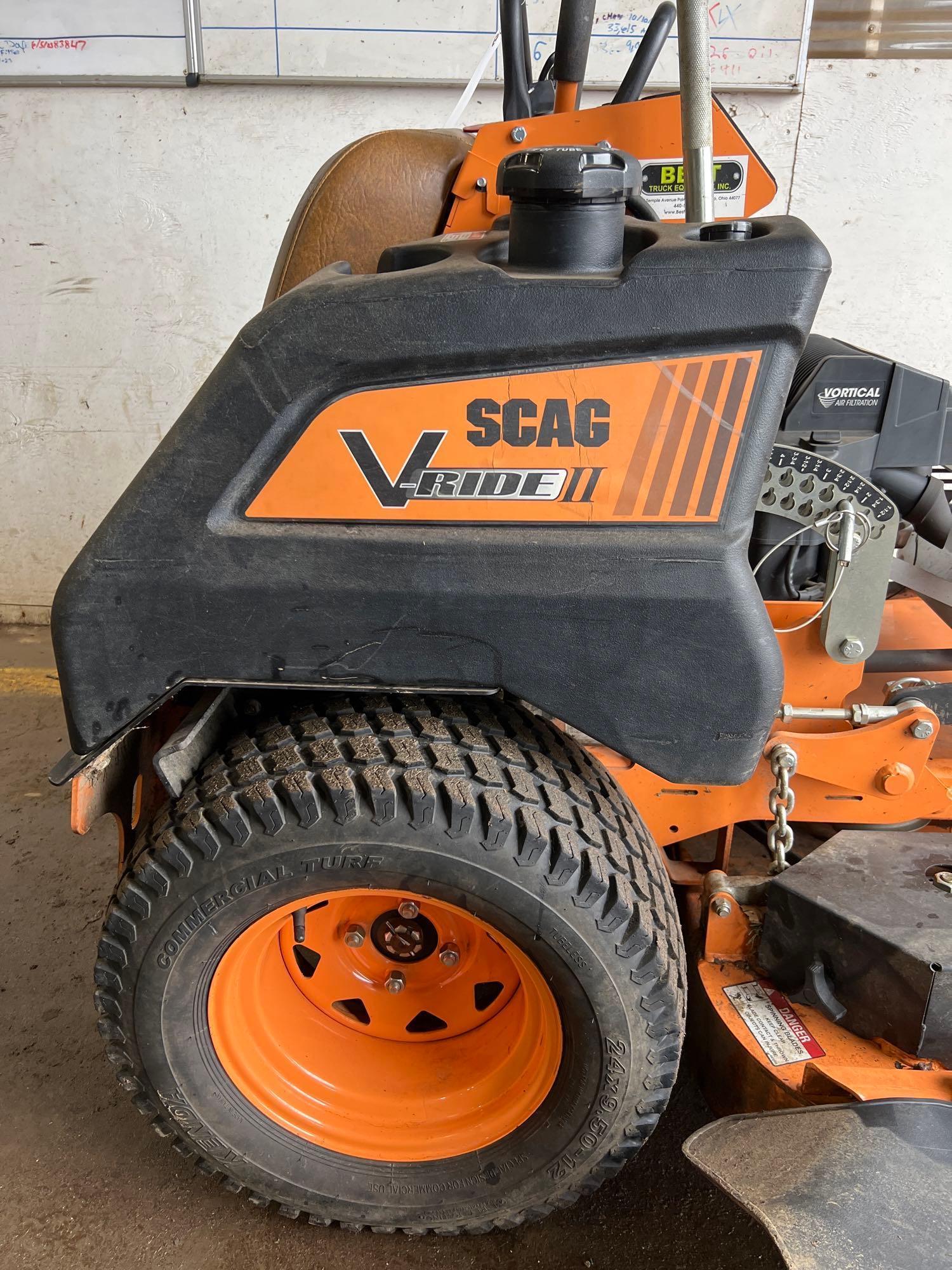 Scag V-Ride II Zero Turn Stand On Mower