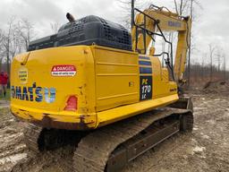 2017 Komatsu PC170 LC-11 Excavator, one owner