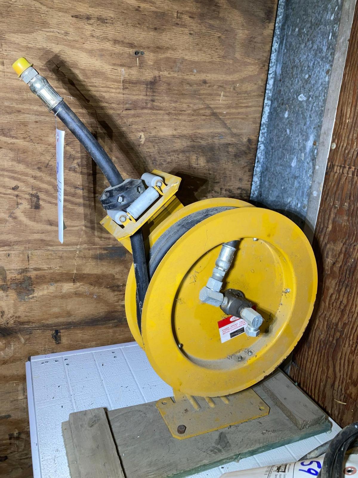 oil hose reel