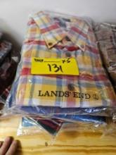 Lands end 2xl shirts, bid x 5