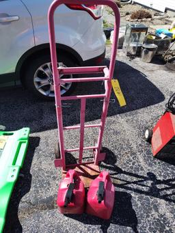 2 Wheel Dolly Gas Cans