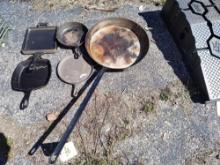 Lg Pan Cast Iron Skillets