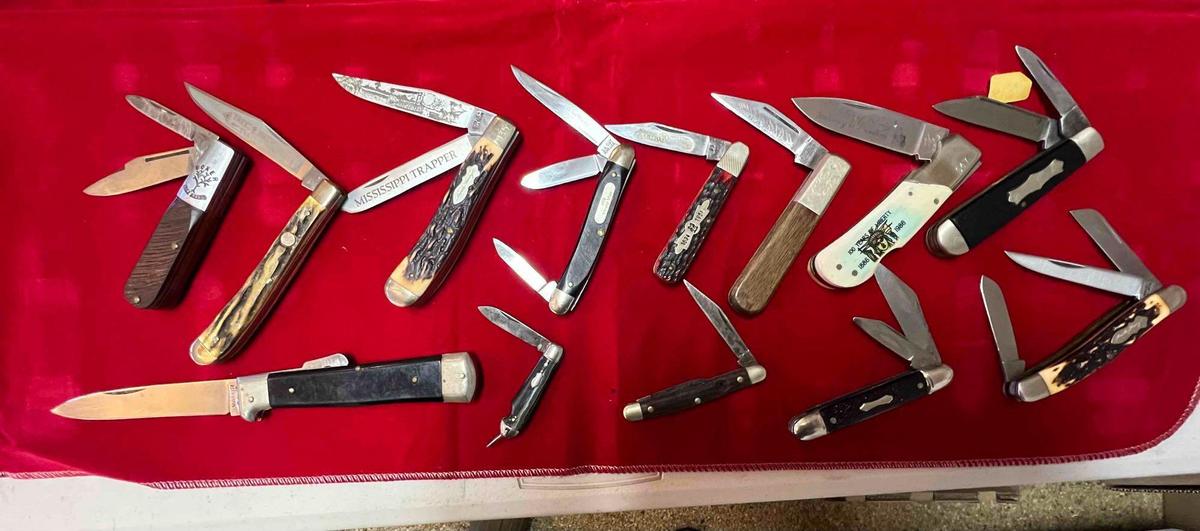 Large Lot Of Classic Knives
