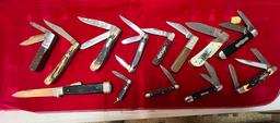 Large Lot Of Classic Knives