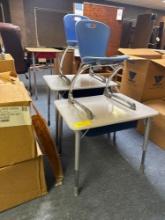 2 desks and 2 chairs like new in boxes small size