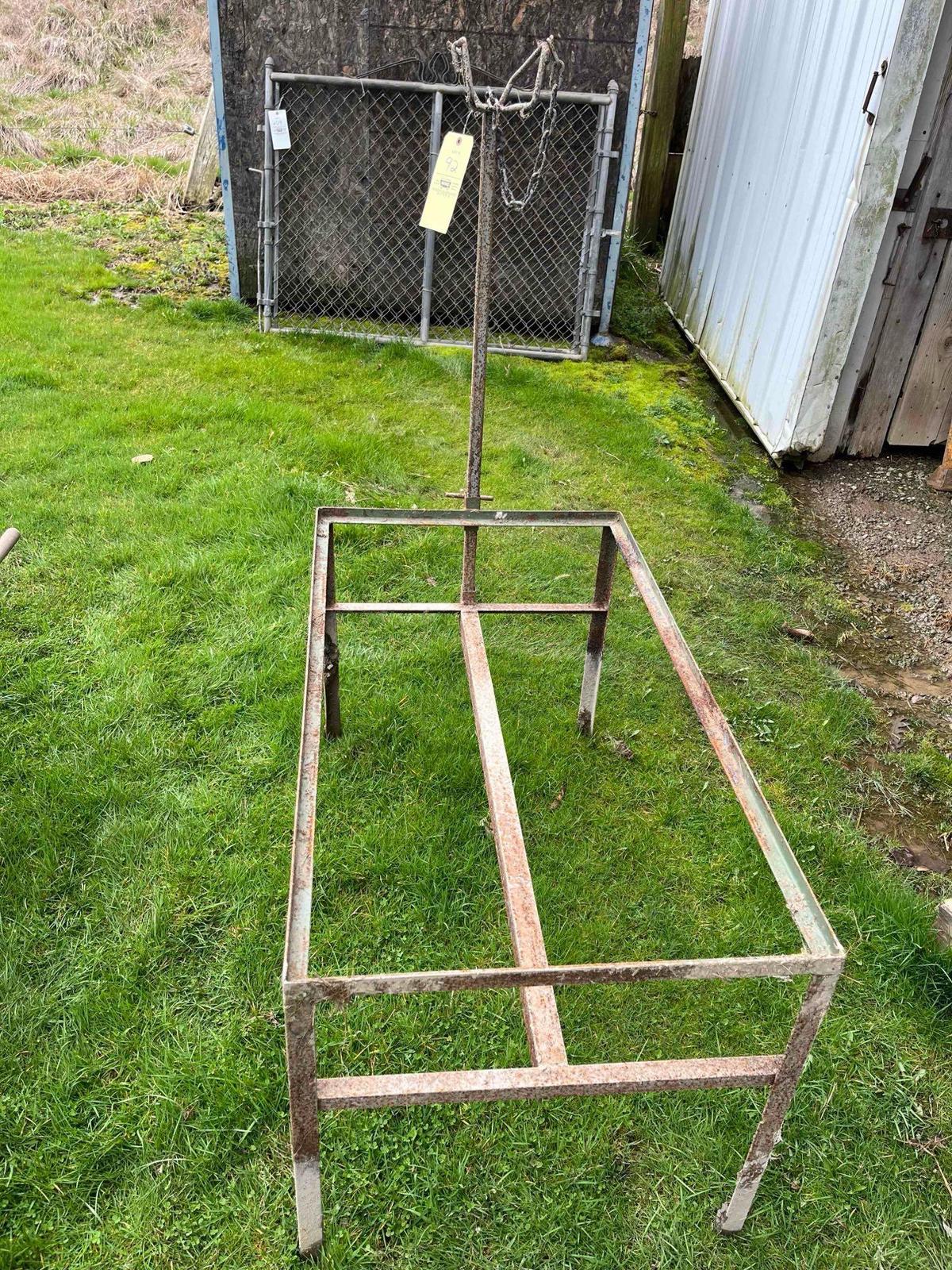 Sheep Trimming Stand