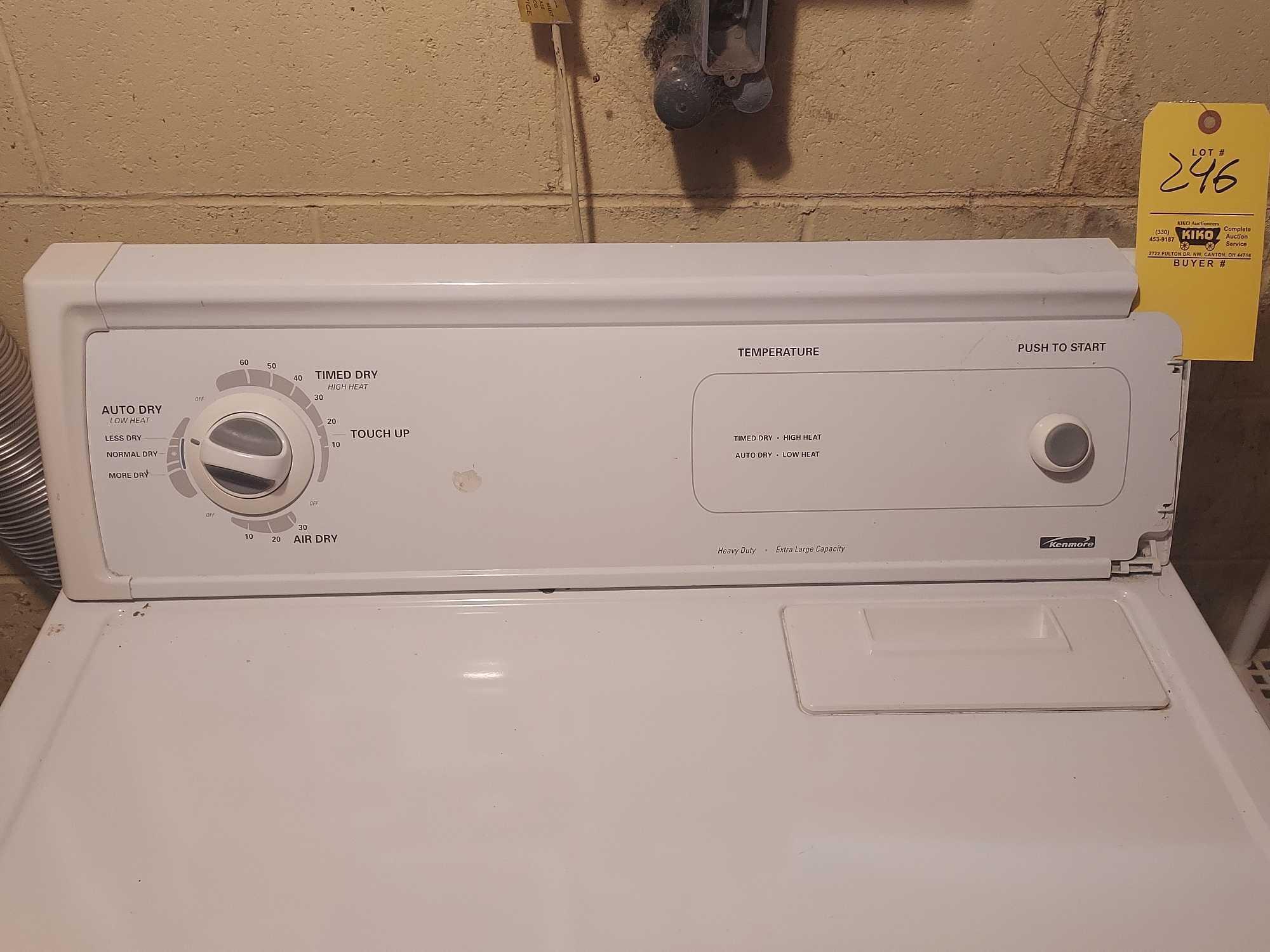 Kenmore Heavy Duty Dryer