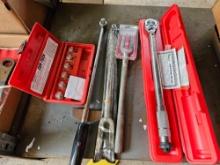 Pittsburgh Torque Wrench, Cen-Tech Noid Light Set, & Tie Rod Separator