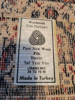 Turkish Woolmark Wool Rug 4 x 6