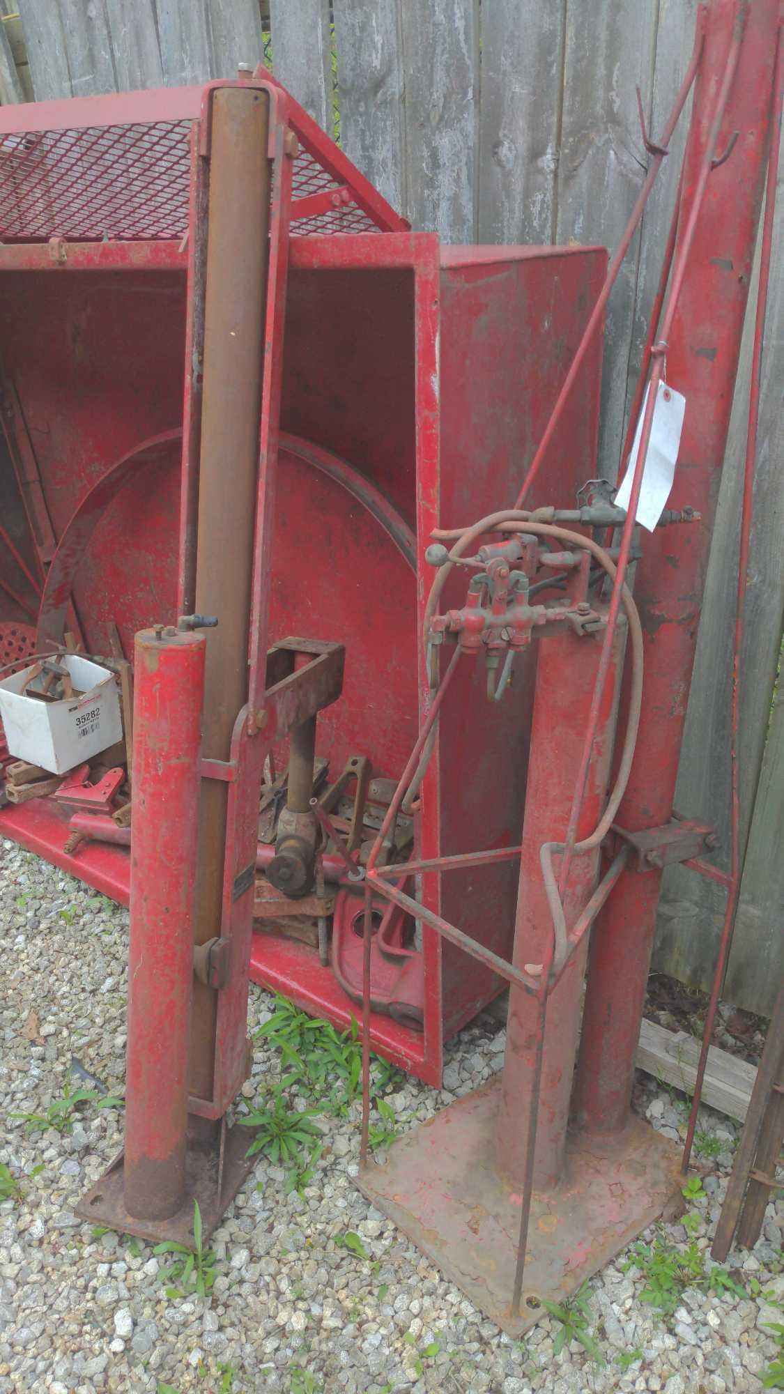 Radiator Test Tank and parts with (2) lifts