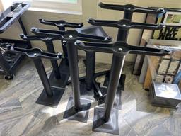 (9) Metal Table Bases