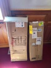 2 Metal Shelves In Box