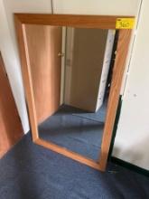 Oak Framed Mirror