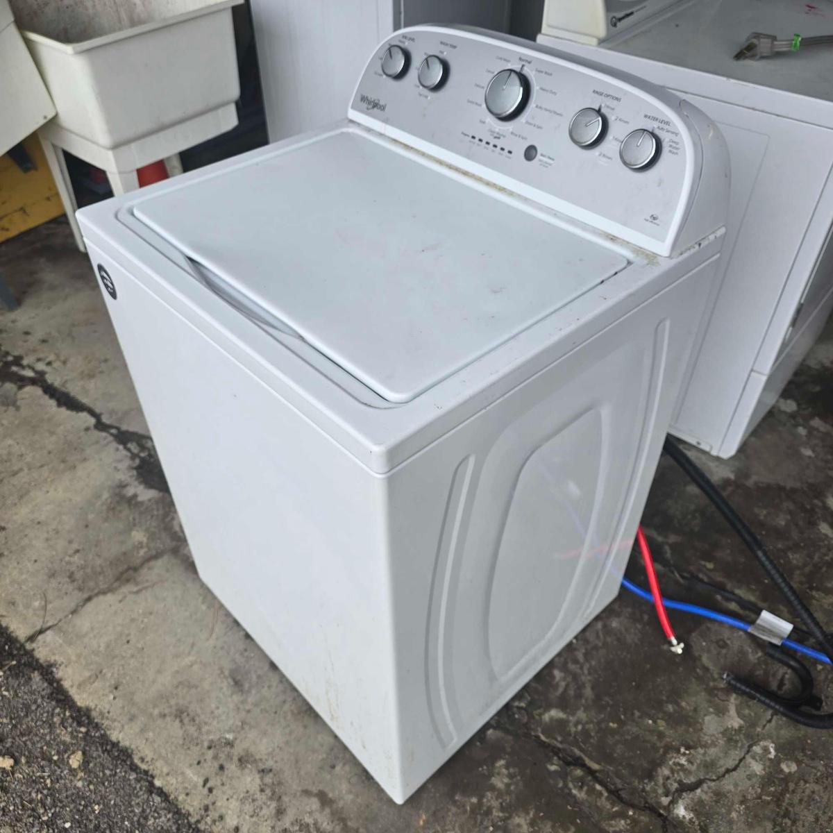 whirlpool washer