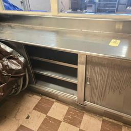 12ft stainless steel cabinet