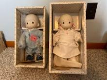 (2) Precious Moments Dolls