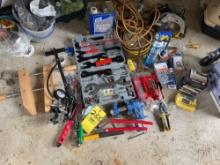 tool set - saw - vice - clamp - hardware