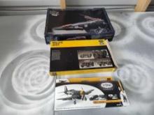 Model Kits NASA, Willy's Jeep, F4U-1 Airplane