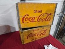 2 Coca Cola Crates