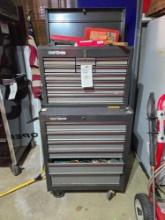 2PC Craftsman Tool Chest w/ Assorted Tools