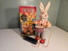 Remote Control Battery Operated Peter the Drumming Rabbit by Cragstan