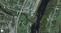 Warehouse and Fishing Hole Right on the Aroostook River!