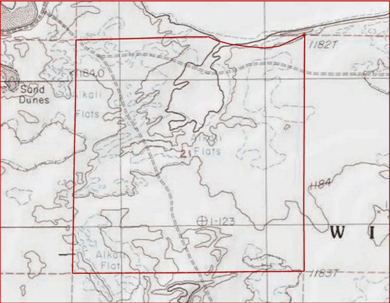 635 Acres in Churchill County, Nevada! BIDDING IS PER ACRE!