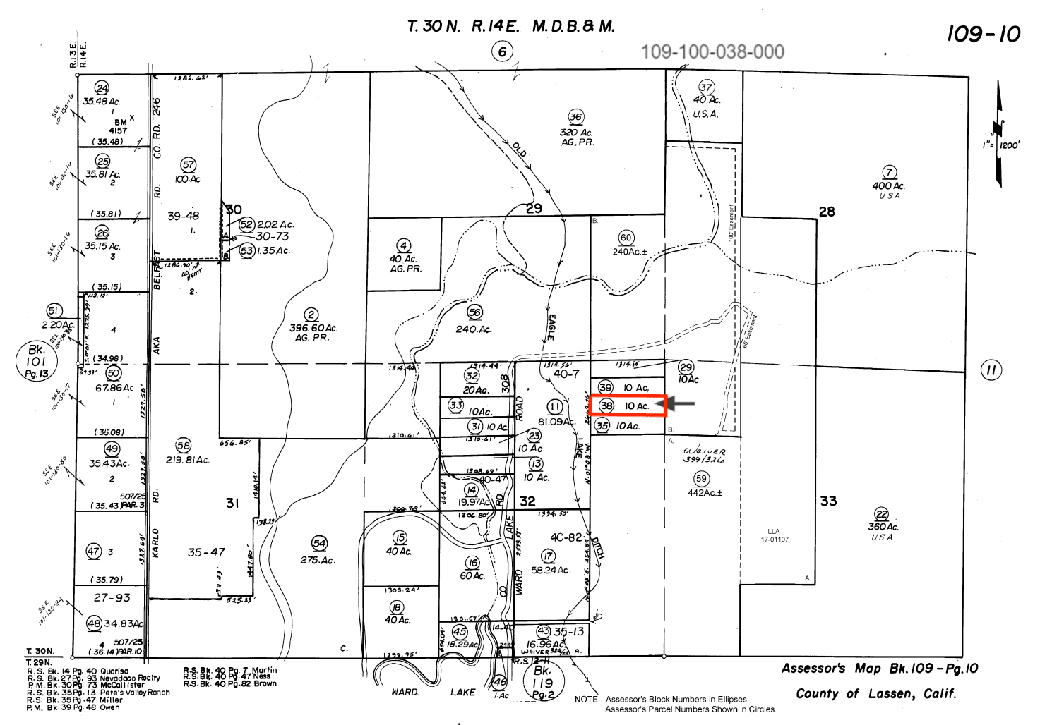 10 Acres in Lassen County, California!