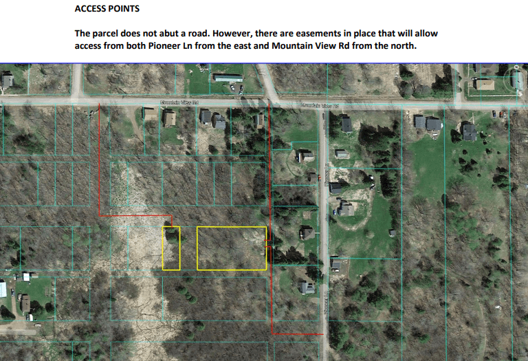 Stake your Claim of this almost 3/4 Acre lot that Awaits You in Michigan's Upper Peninsula!