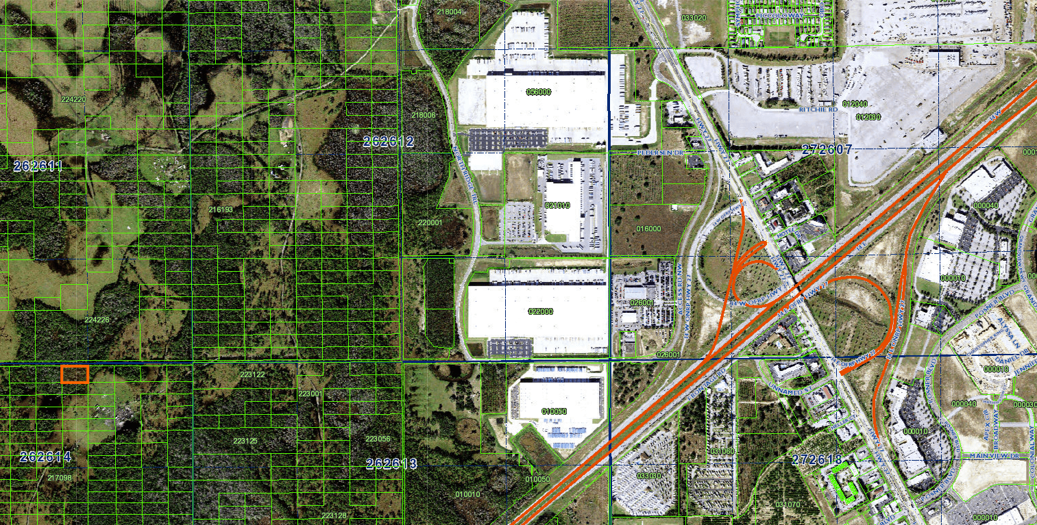 Over an Acre close to Highway I-4, in Polk County, Florida!