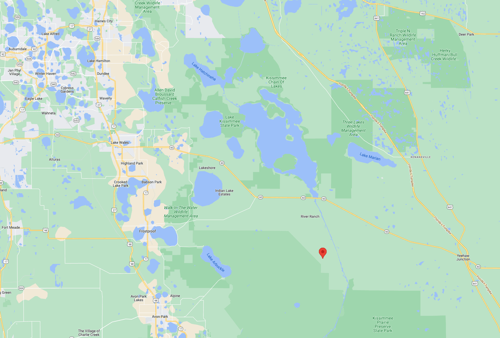 1.27 Acres in Peaceful, Polk County, Florida!