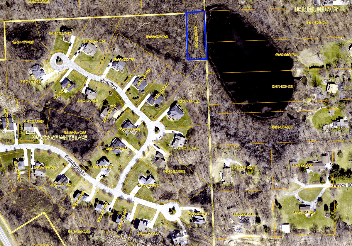 Over Half an Acre Lot in White Lake Township, Southeastern Michigan!