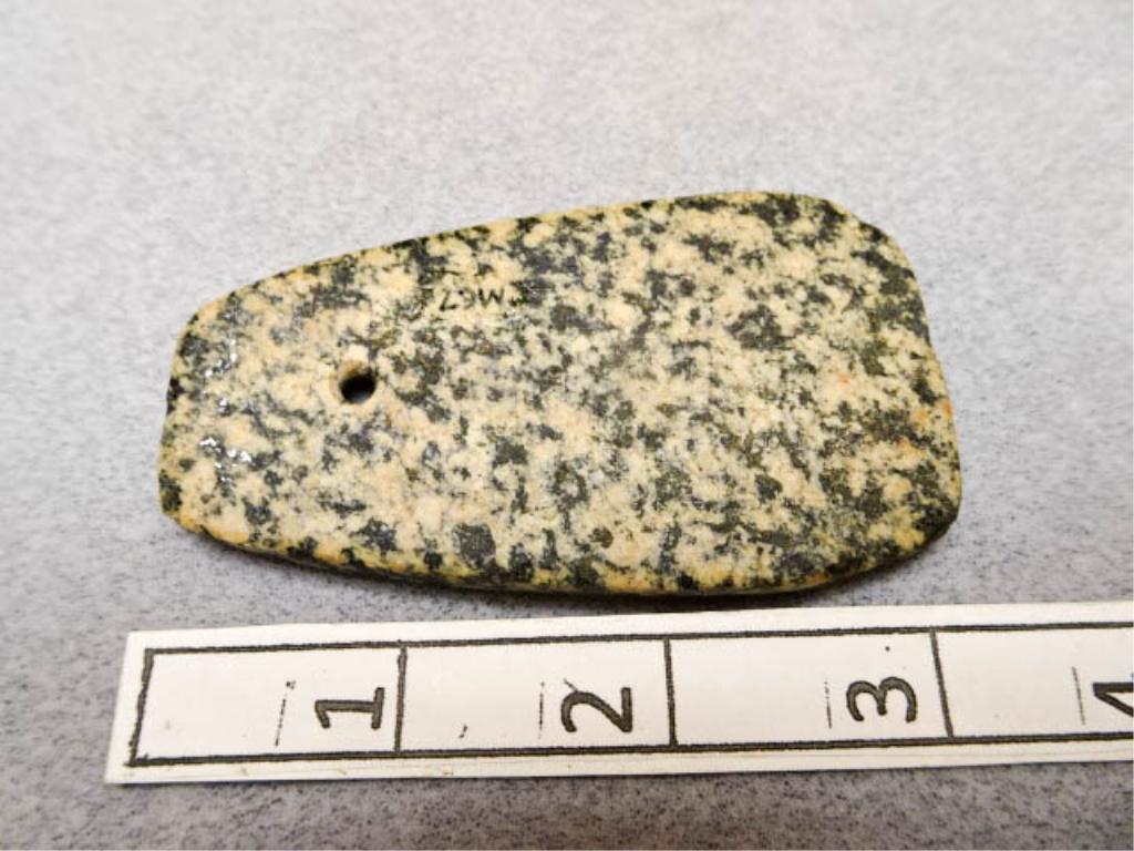 Pendant - 3 1/4 in. - Hardstone - Miami Co. Ohio