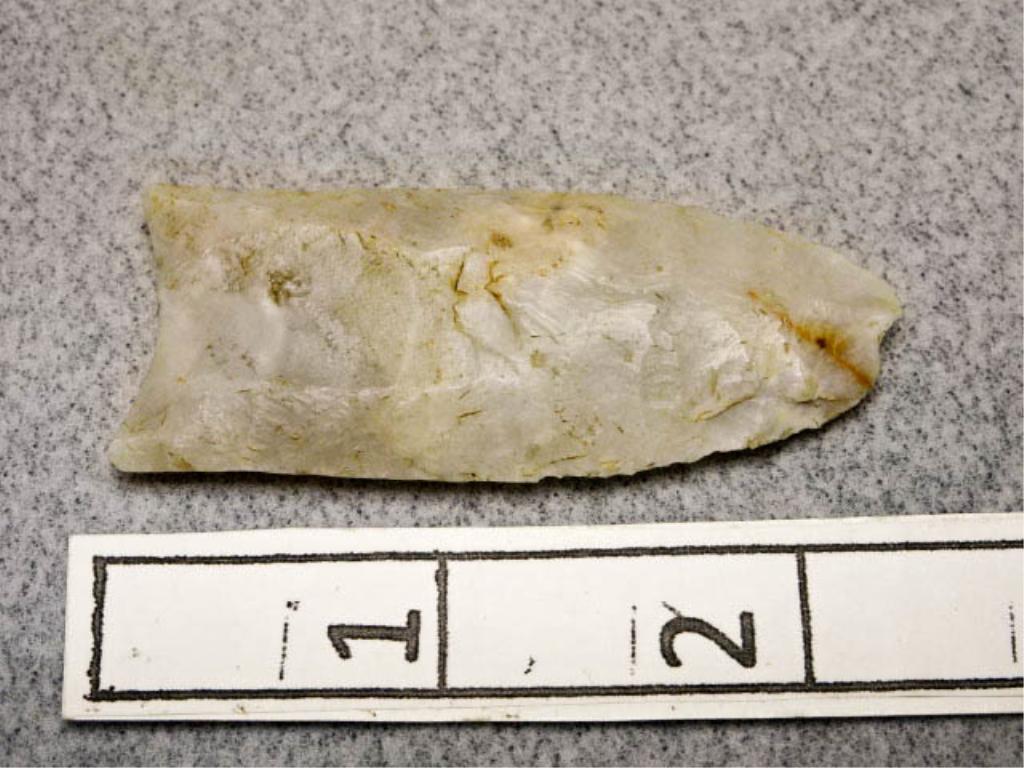 Fluted Point - 2 1/4 in.- Flint Ridge Flint