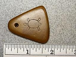 Pendant - 1 3/4 in. - Pipestone - Engraved with