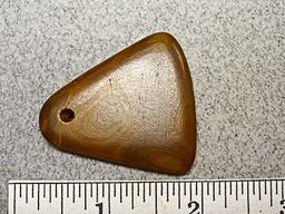 Pendant - 1 3/4 in. - Pipestone - Engraved with