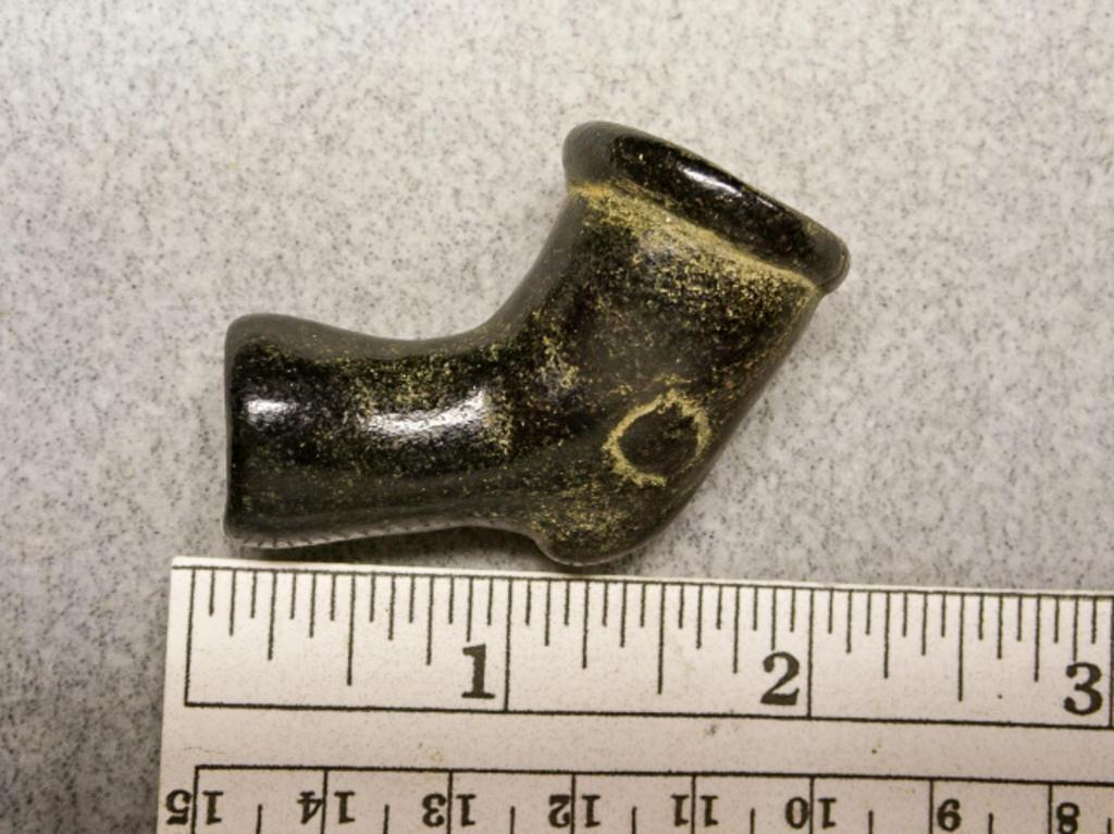 Elbow Pipe - 1 3/4 in. - Steatite - Flared Rim