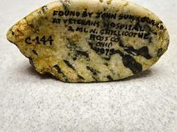 Popeyed Bust Birdstone - 2 3/4 in. - Quartzite