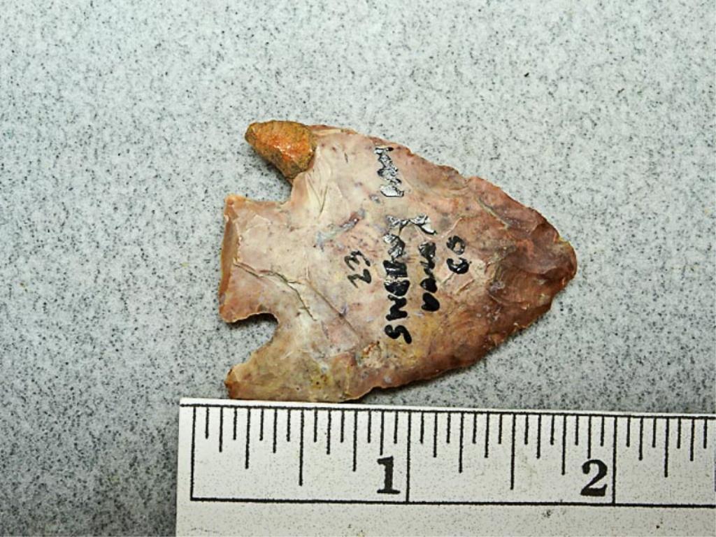 Basal Notch Point - 1 3/4 in. - Flint Ridge Flint