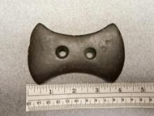 Bi-concave Gorget - 4 in. - Slate - Logan Co.