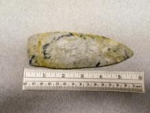 Large Lanceolate - 5 3/4 in.- Coshocton Flint -